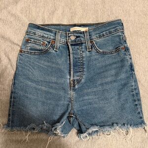 Levi's Classic Blue Jean Shorts